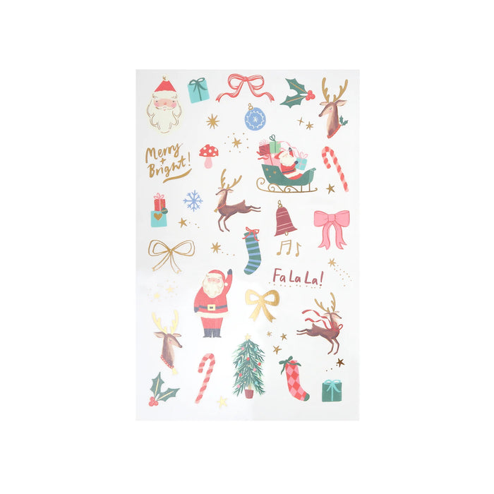Christmas Mixed Icon Temporary - Set of 2