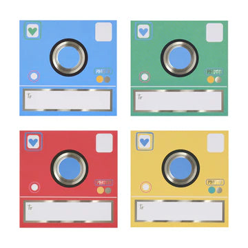 Instant Camera Valentine Card & Sticker Set