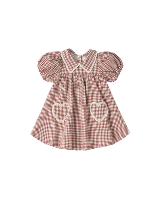 Coraline Dress Red Gingham