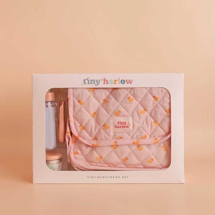 Tiny Tummies nappy bag  - Pink ducky