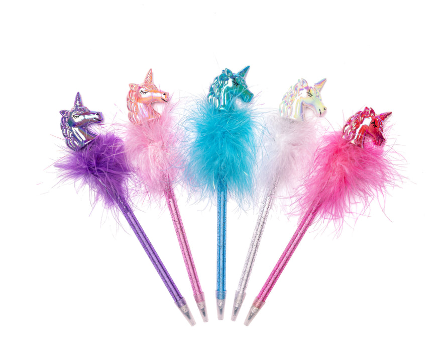 Iridescent Unicorn Pens - Assorted