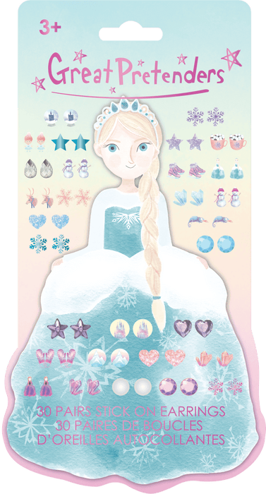 Frosty Sister Sticker Earrings