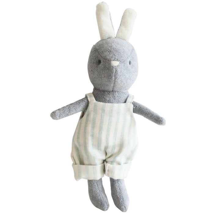 Baby Benny Bunny Sage Stripe- 25CM