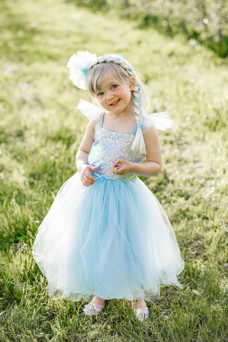 Sequins Princess Dress - Blue
