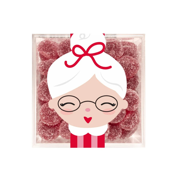 Mrs. Claus Christmas Sugared Cranberries