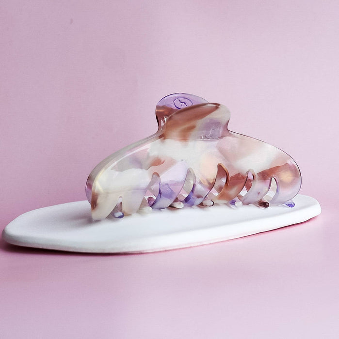 The Agatha - Pearly Violet Hair Clip