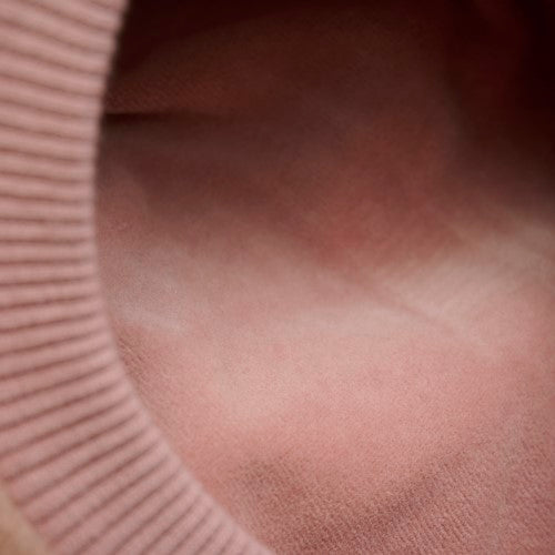 Balaclava Ears Wool - Rose Melange