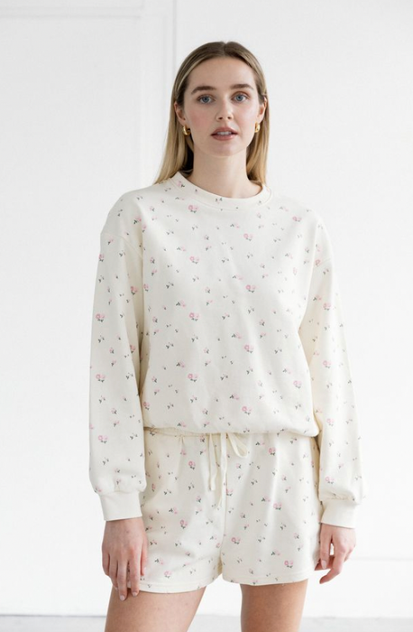 Floral Little Sister Short
