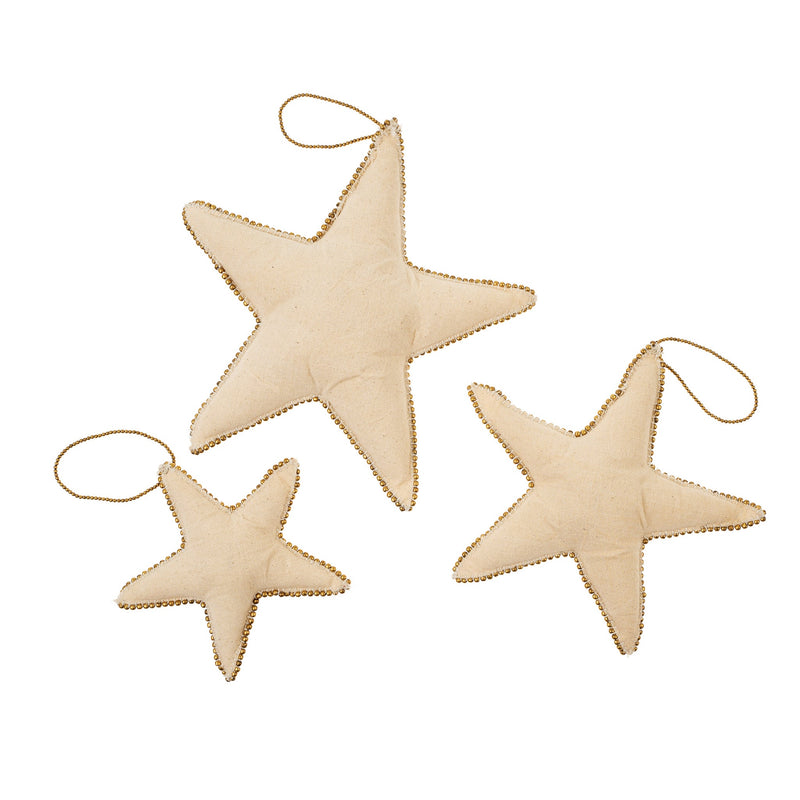 Muslin Star Ornament (3)