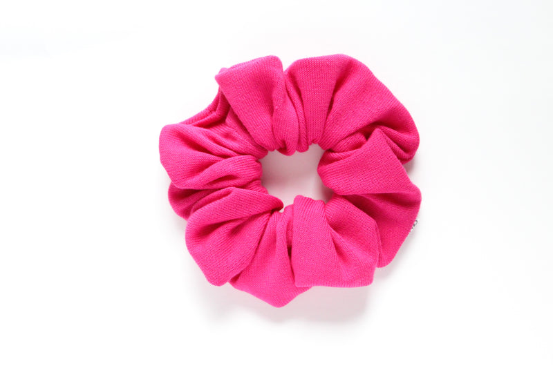 Hot Pink Scrunchies