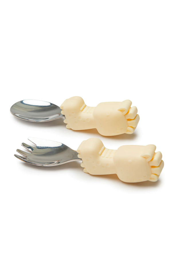Born to be Wild Learning spoon/fork set
