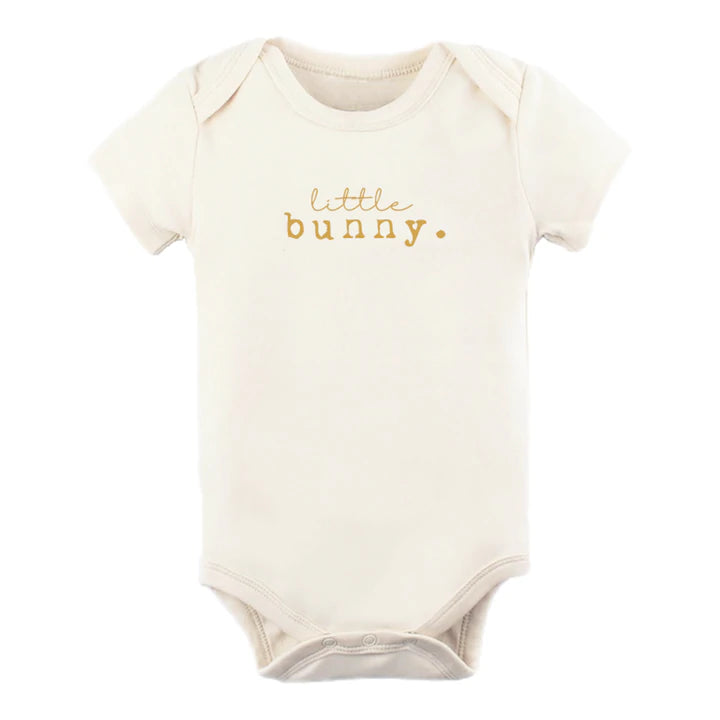 Little Bunny - Short Sleeve Bodysuit - Golden Rod