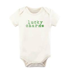 Lucky Charm Shamrock - Short Sleeve Bodysuit - Green