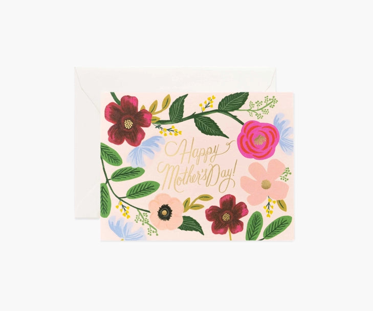 Wildflower Mothers Day Card