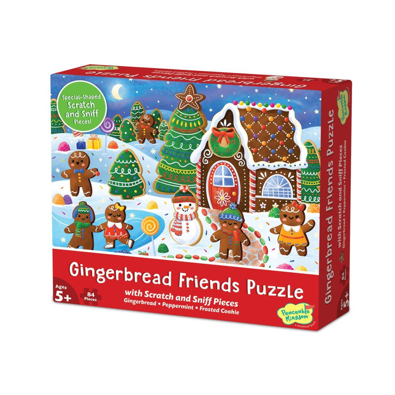 Gingerbread Scratch + Sniff Puzzle