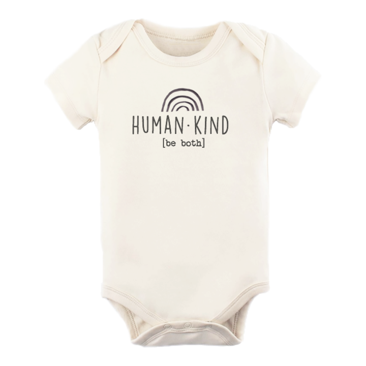 Human Kind  - Short Sleeve Organic Bodysuit