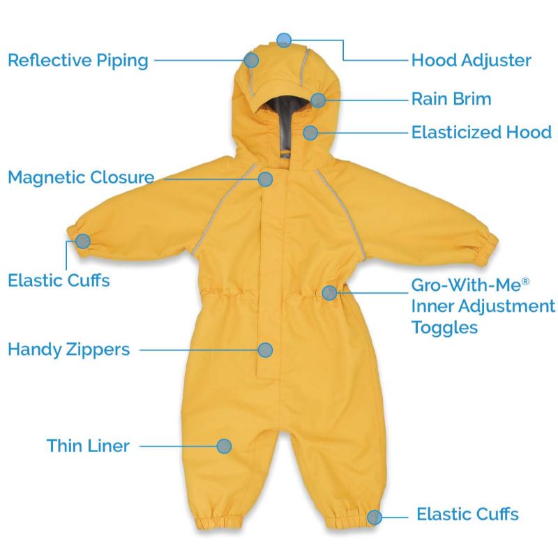 Puddle-Dry Waterproof Rain Suit