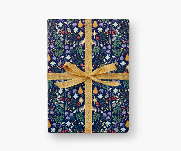 Partridge Christmas Wrapping Paper