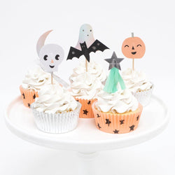 Pastel Halloween Cupcake Kit