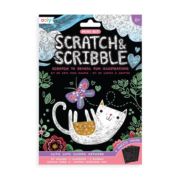 Scribble & Scratch Mini Kit Cutie Cats