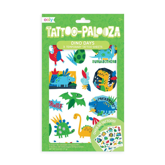 Tattoo Palooza Glitter Tattoos - Dino Days