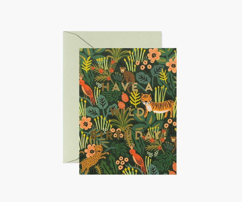 Wild birthday card